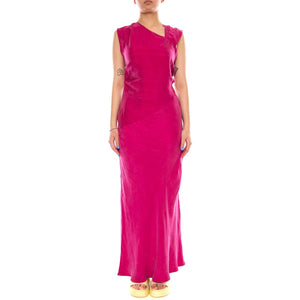 VESTIDO LARGO ASIMÉTRICO - Abito Lungo Donna Viola 61W/11269 FCS WILD PONY 