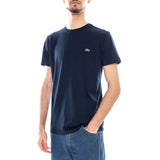 T-Shirt - Camiseta de Cuello Redondo Lacoste Hombre Azul Hombre LACOSTE