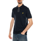 PLACKET TIPPED POLO SHIRT DARK NAVY - Polo Hombre Azul Marino LYLE & SCOTT