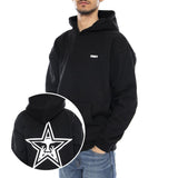 Bold Star Extra Heavy Hoof Fleece - Sudadera con Capucha Hombre Negro Hombre OBEY