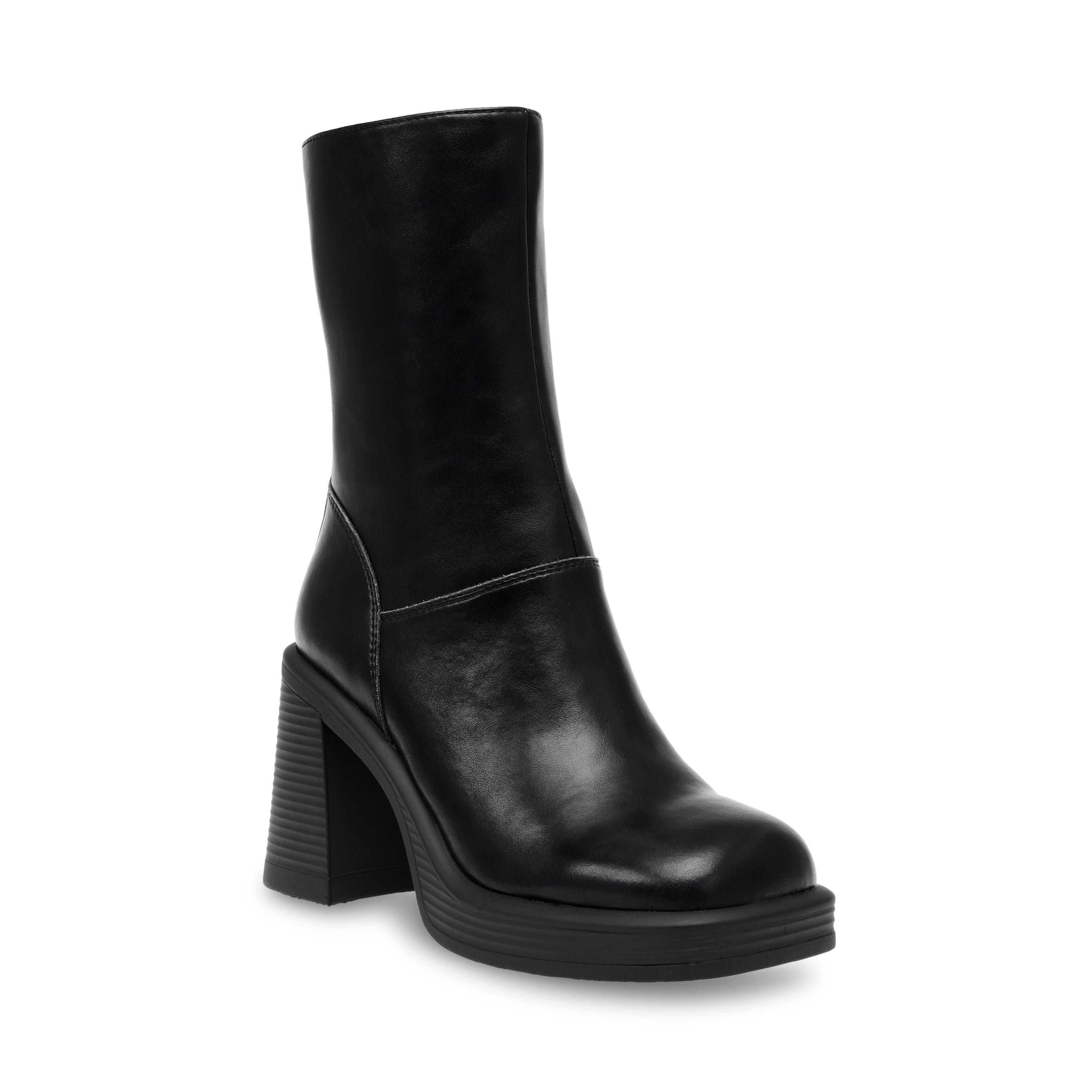 FINITE BLACK LEAT - Stivaletti Donna Neri SMSFINITE-BLA . STEVE MADDEN 