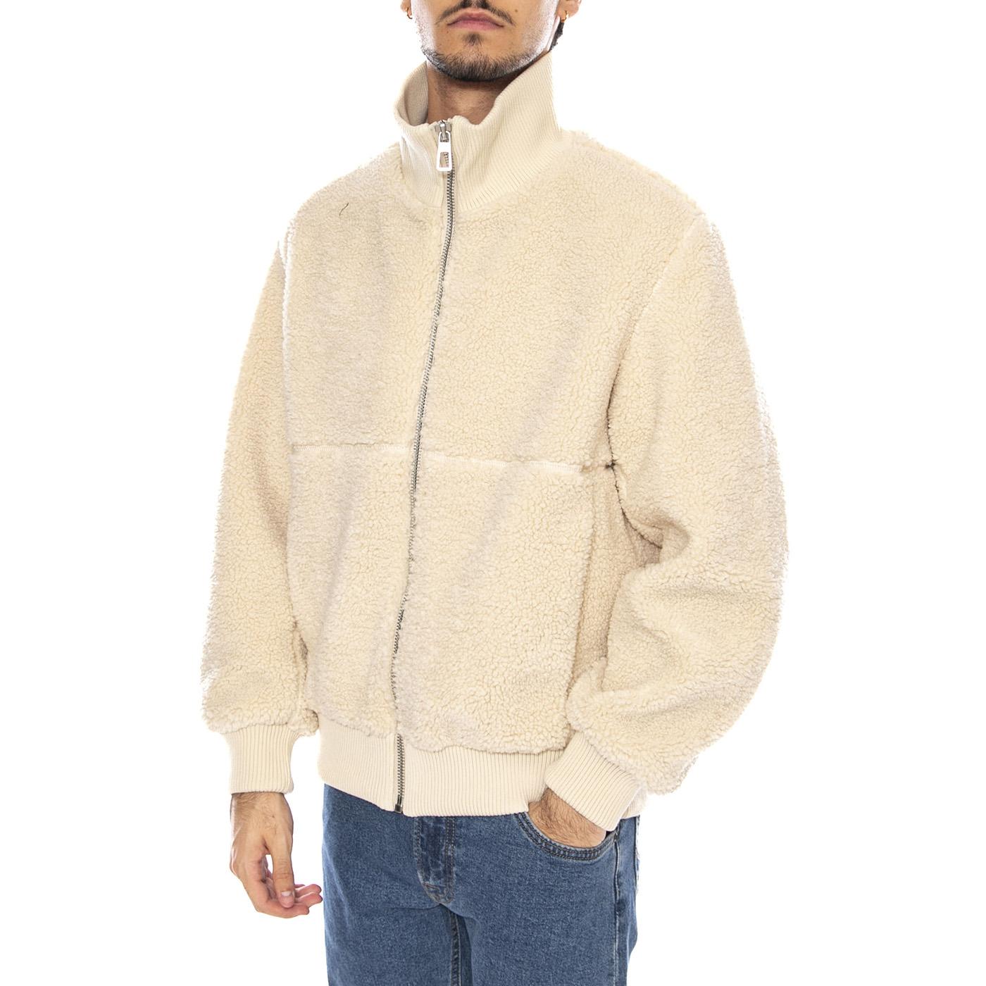 Ray Sherpa Jacket OTW Silver Lining - Giacca Uomo Ecru 22034703-4797917 . ONLY & SONS 