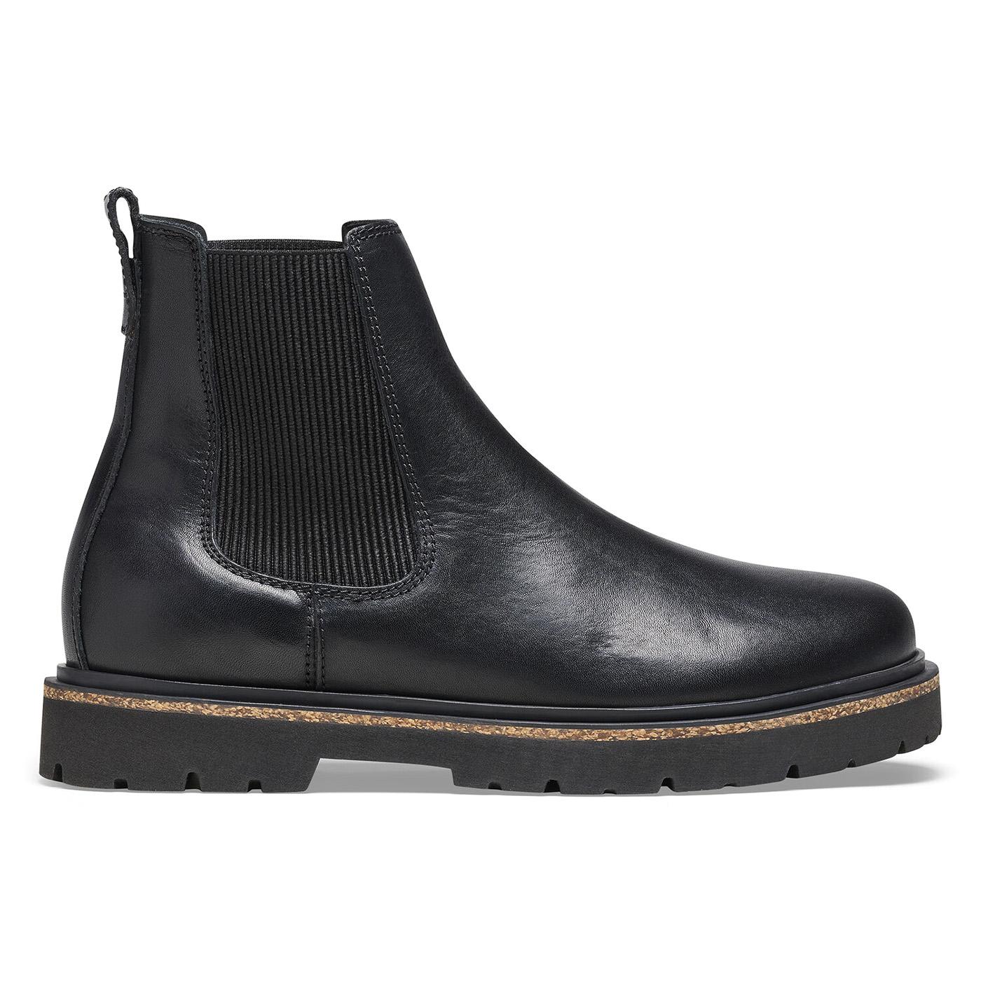 Highwood Slip On Women Black Natural Leather Boots - Stivaletti Donna Neri 1025781  BIRKENSTOCK 