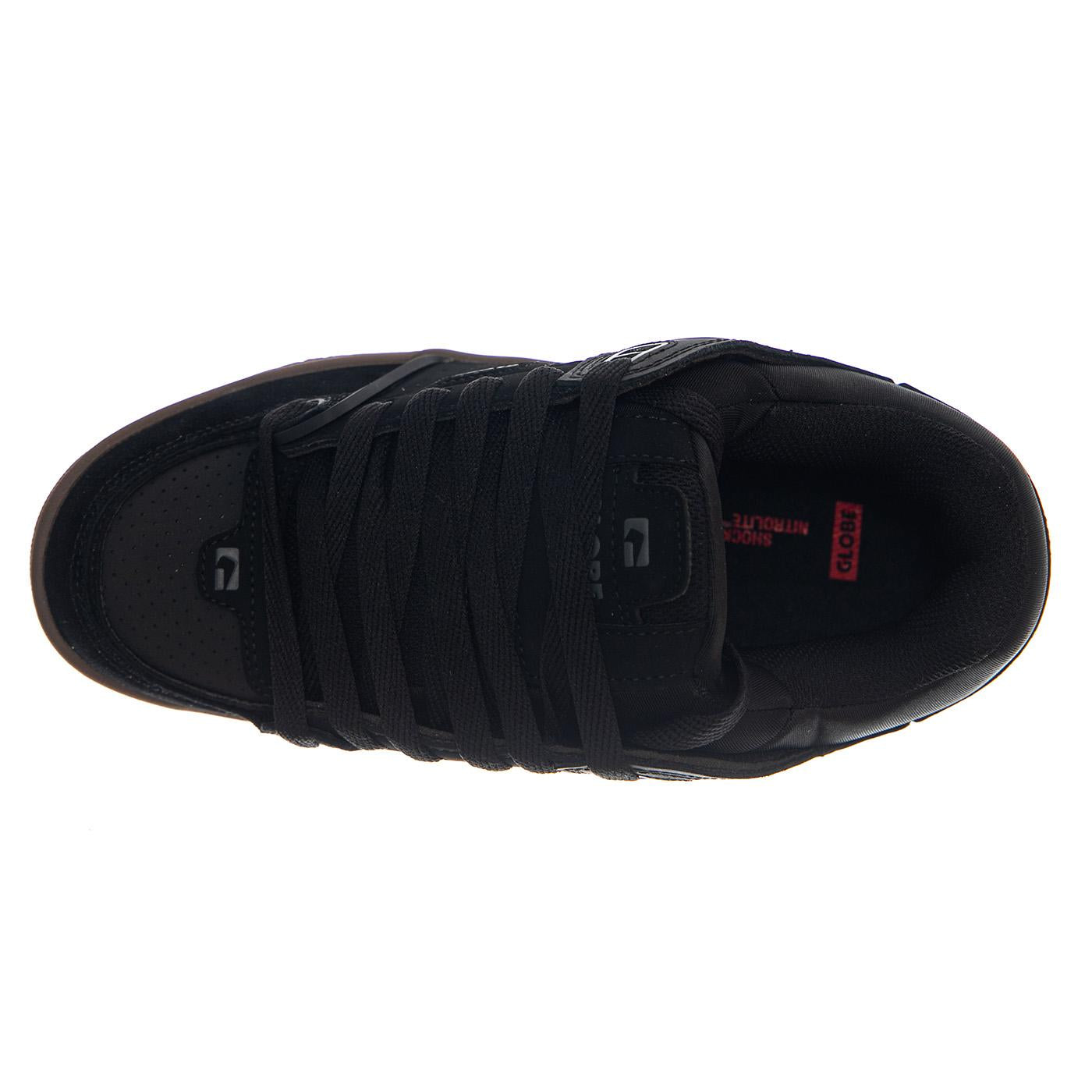 Fusion Black Shoes - Scarpe Stringate Uomo Nere GBFUS 10184 GLOBE 