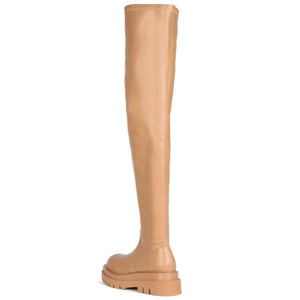 Tanked-Ok - Stivali Donna Beige / Natural JCSJCD0342009-NAT  JEFFREY CAMPBELL 