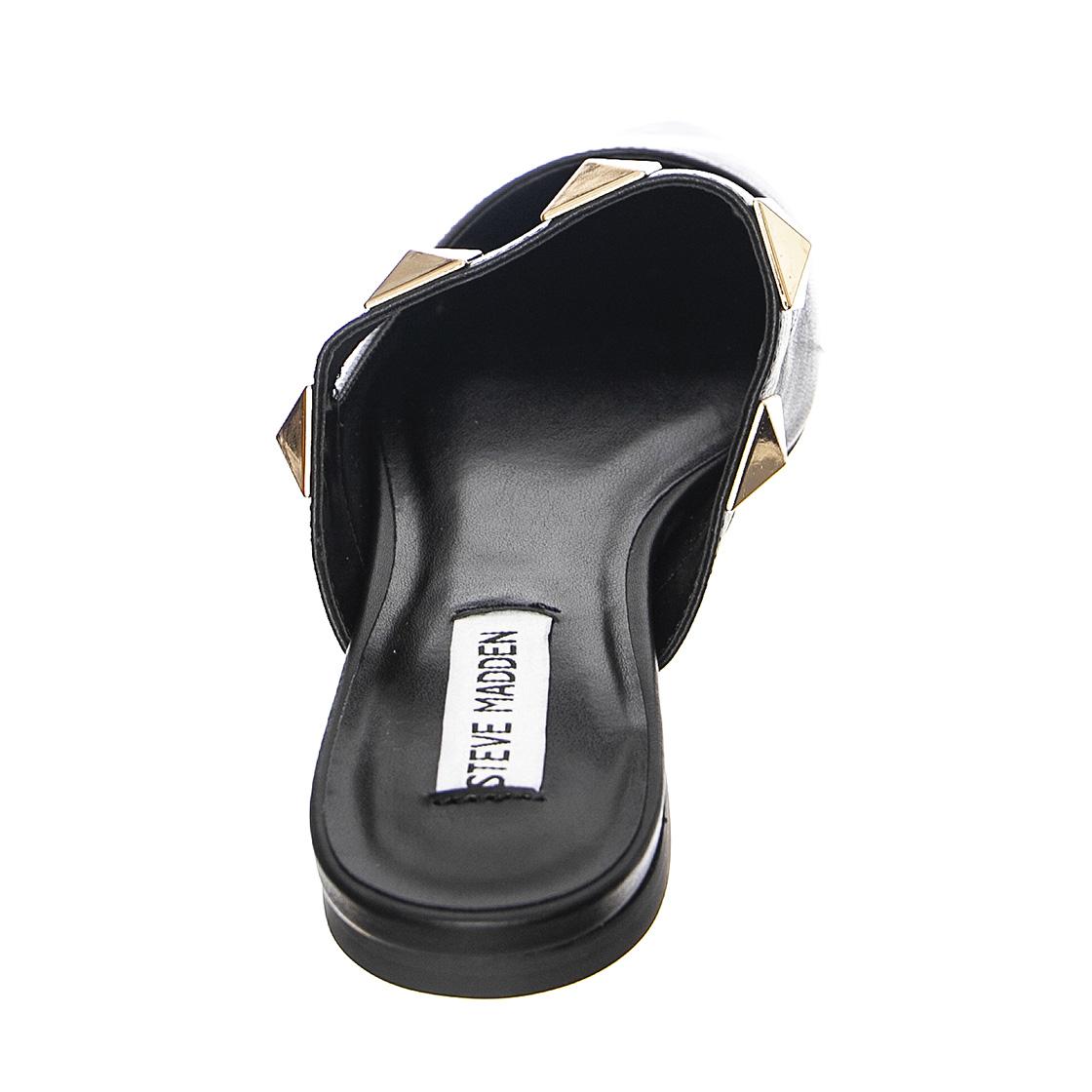 FRAMEWORK BLACK LEATHER - Sandali Donna Neri SMSFRAMEWORK-BLA . STEVE MADDEN 