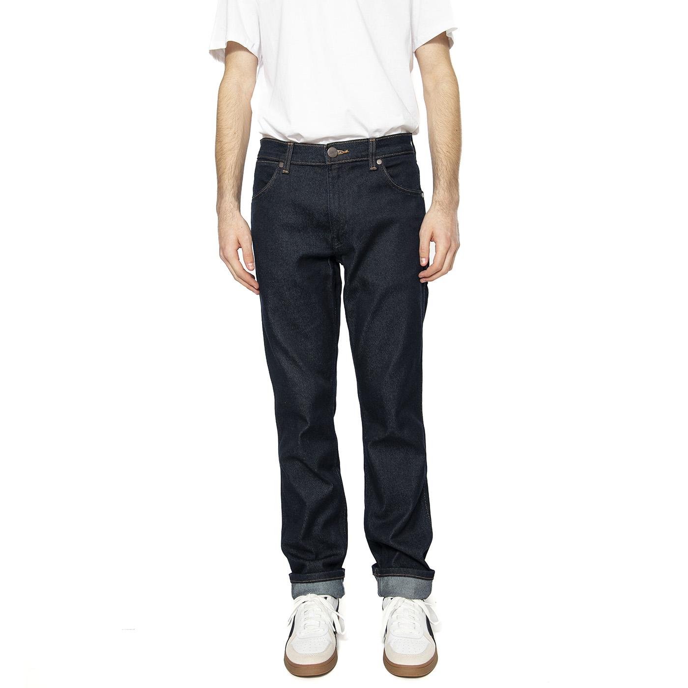 Greensboro Moonlight Rinse Blue - Pantaloni Denim Jeans Uomo Blu 112362557  WRANGLER 