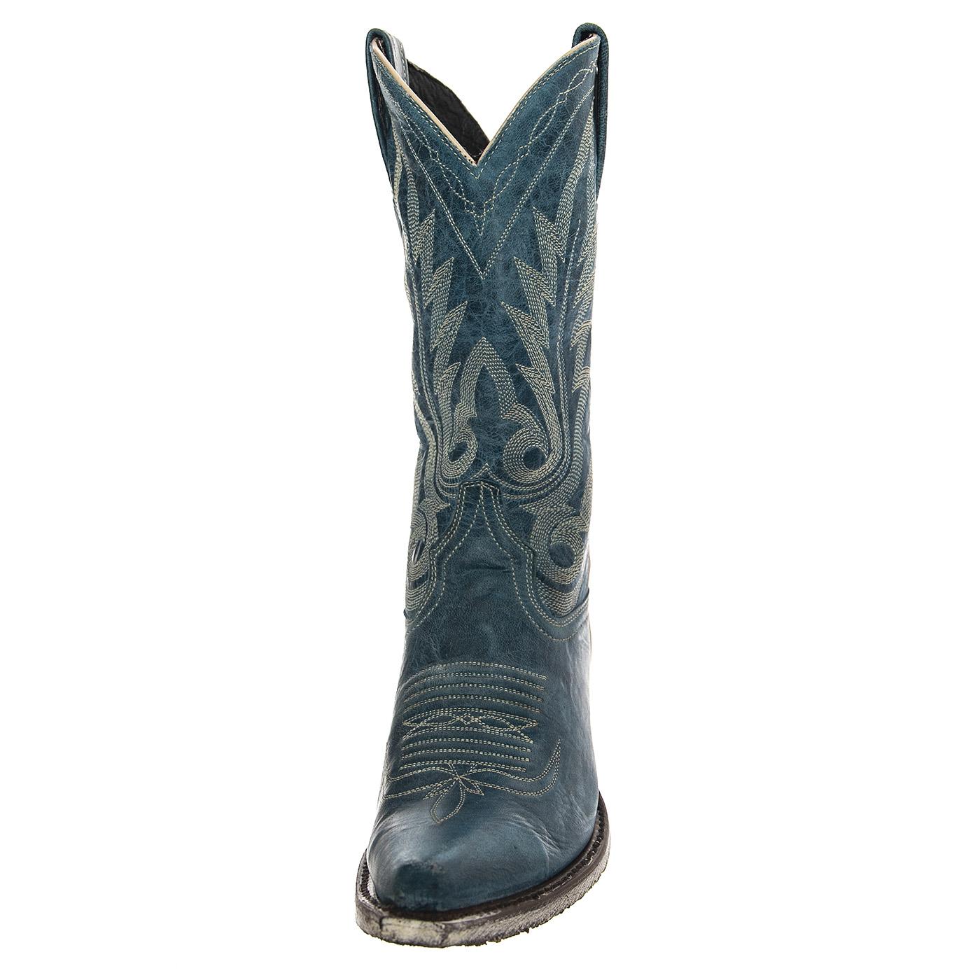 Ishani Cabra Volcano Turqueza Boots - Stivali Donna Blu CBSISHANI-CABVOLTUR  CABORCA 