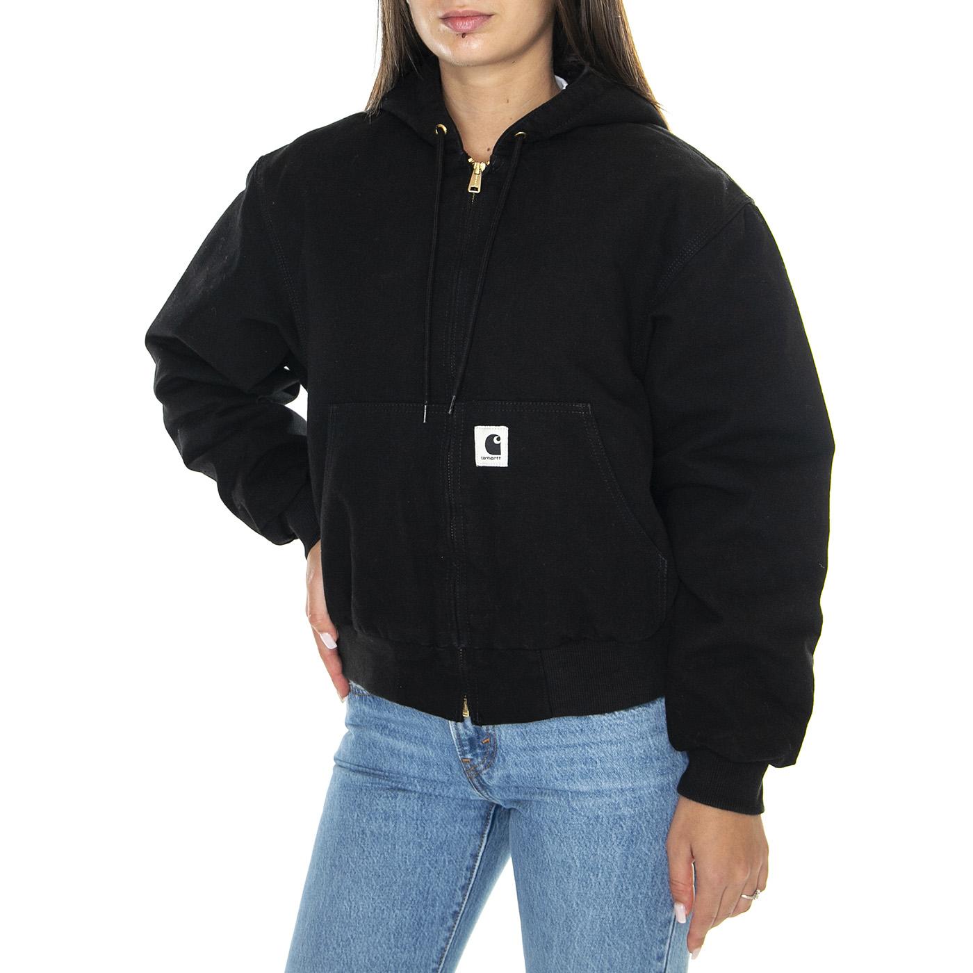 W' OG Active Jacket Black /rinsed - Giacca Donna Nera I032238.8902 . CARHARTT WIP 