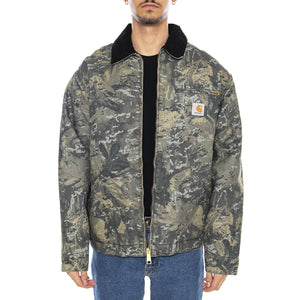 Og Detroit Jacket Camo Combi, Green / Black - Giacca Uomo Multicolore I035614.3BL06  CARHARTT WIP 