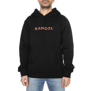 Essential Black - Felpa con Cappuccio Uomo Nera KAF22UHDS102-99  KANGOL 
