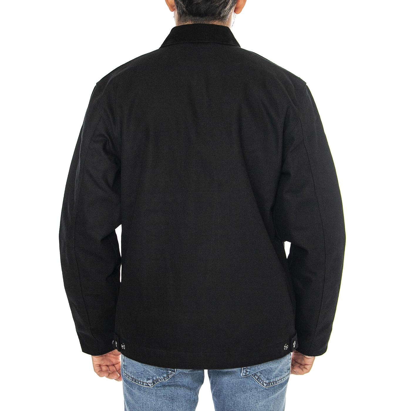 Detroit Jacket Black / Black /rigid - Giacca Uomo Nera I015264.00E01 . CARHARTT WIP 