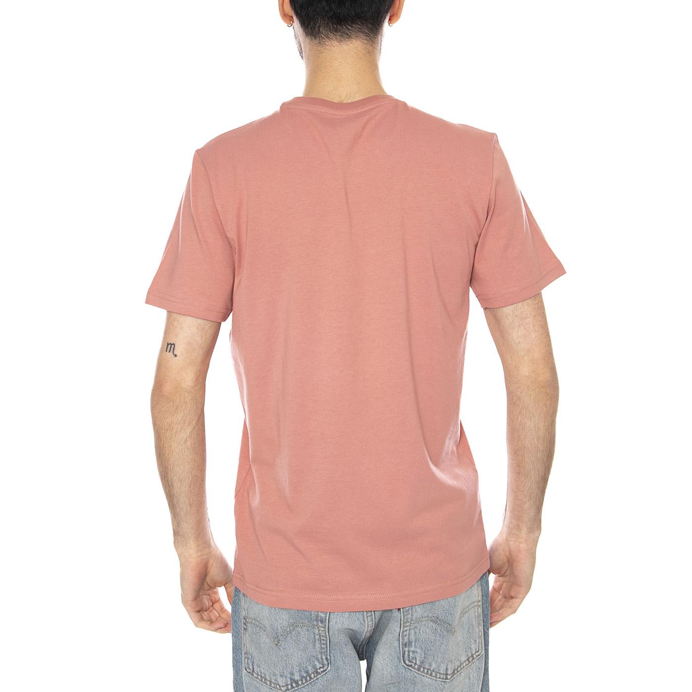 SS PATCH LOGO TEE MALLORY - Maglietta Girocollo Uomo Rosa 112376927 PNK LEE 