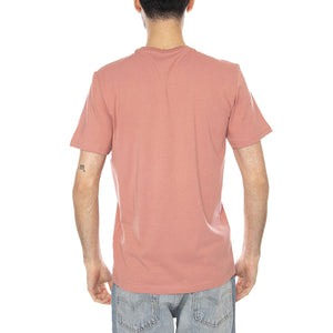 SS PATCH LOGO TEE MALLORY - Maglietta Girocollo Uomo Rosa 112376927 PNK LEE 