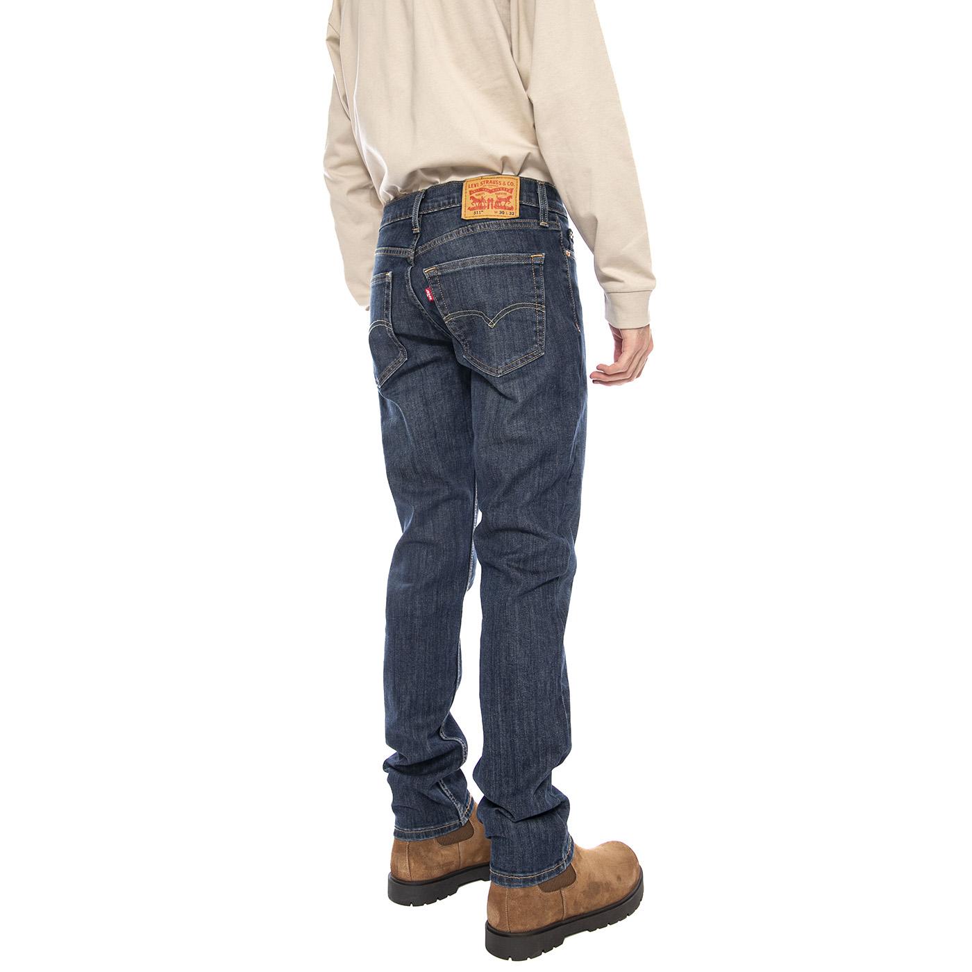 511 Slim Haley's Comet ADV Dark Indigo - Pantaloni Denim Jeans Uomo Blu 04511-4655 . LEVIS 
