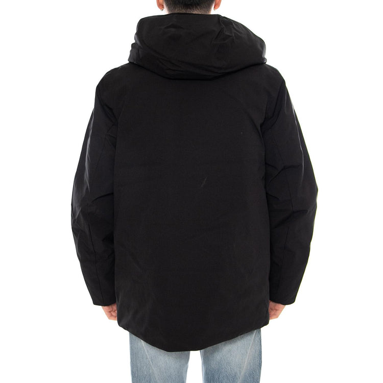 Vhinner Black Jacket - Giacca con Cappuccio Uomo Nera 331187 110 ELVINE 