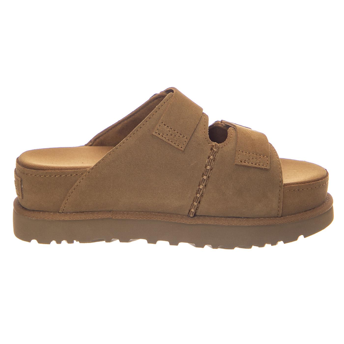 W Goldenstar Hi Slide Chestnut - Sandali Donna Marroni 1155458-CHE  UGG 