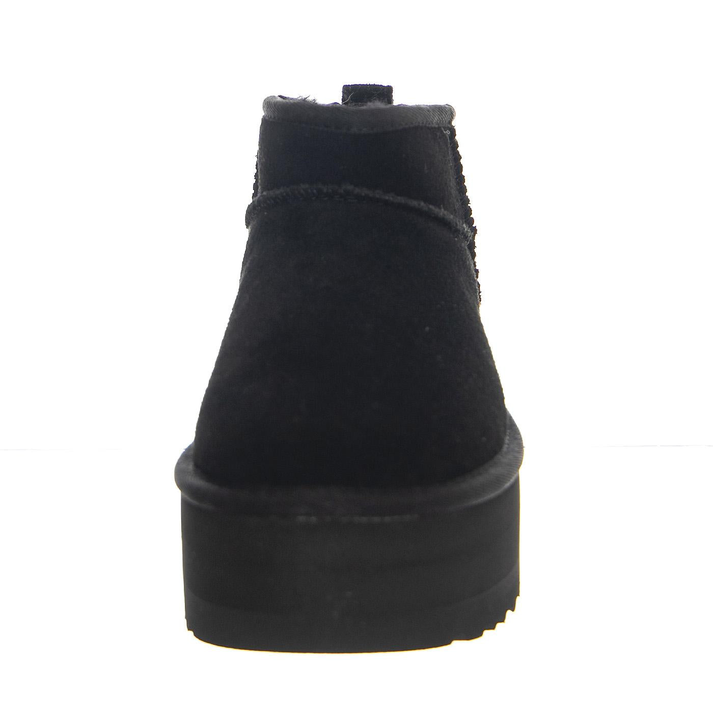 W Classic Ultra Mini Platform - Stivaletti Donna Neri 1135092-BLK . UGG 