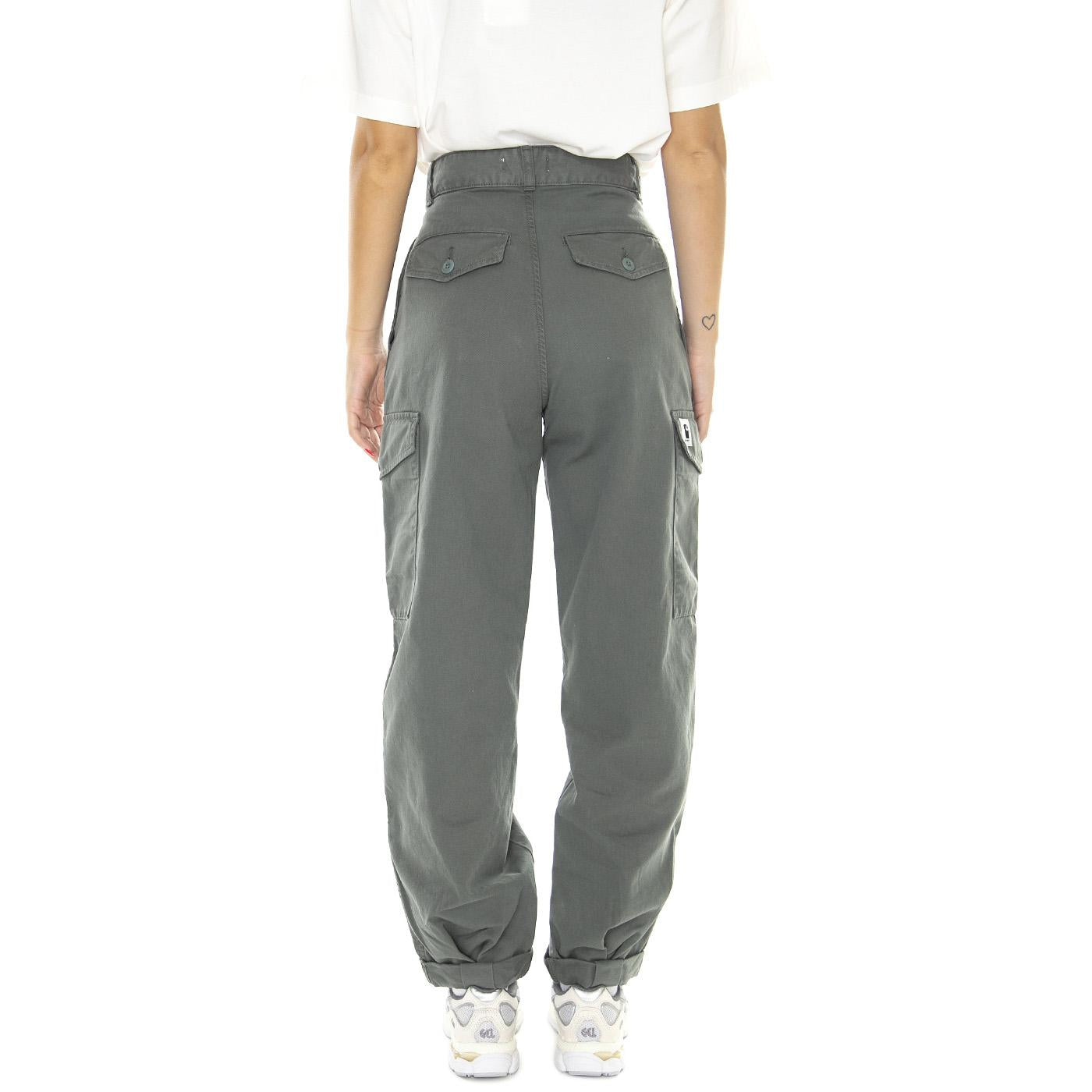 W' Collins Pant Smoke Green /garment dyed I029789.1NDGD  CARHARTT WIP 