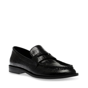 HARLEM BLK CROCO - Mocassini Donna Neri SMSHARLEM-66 . STEVE MADDEN 