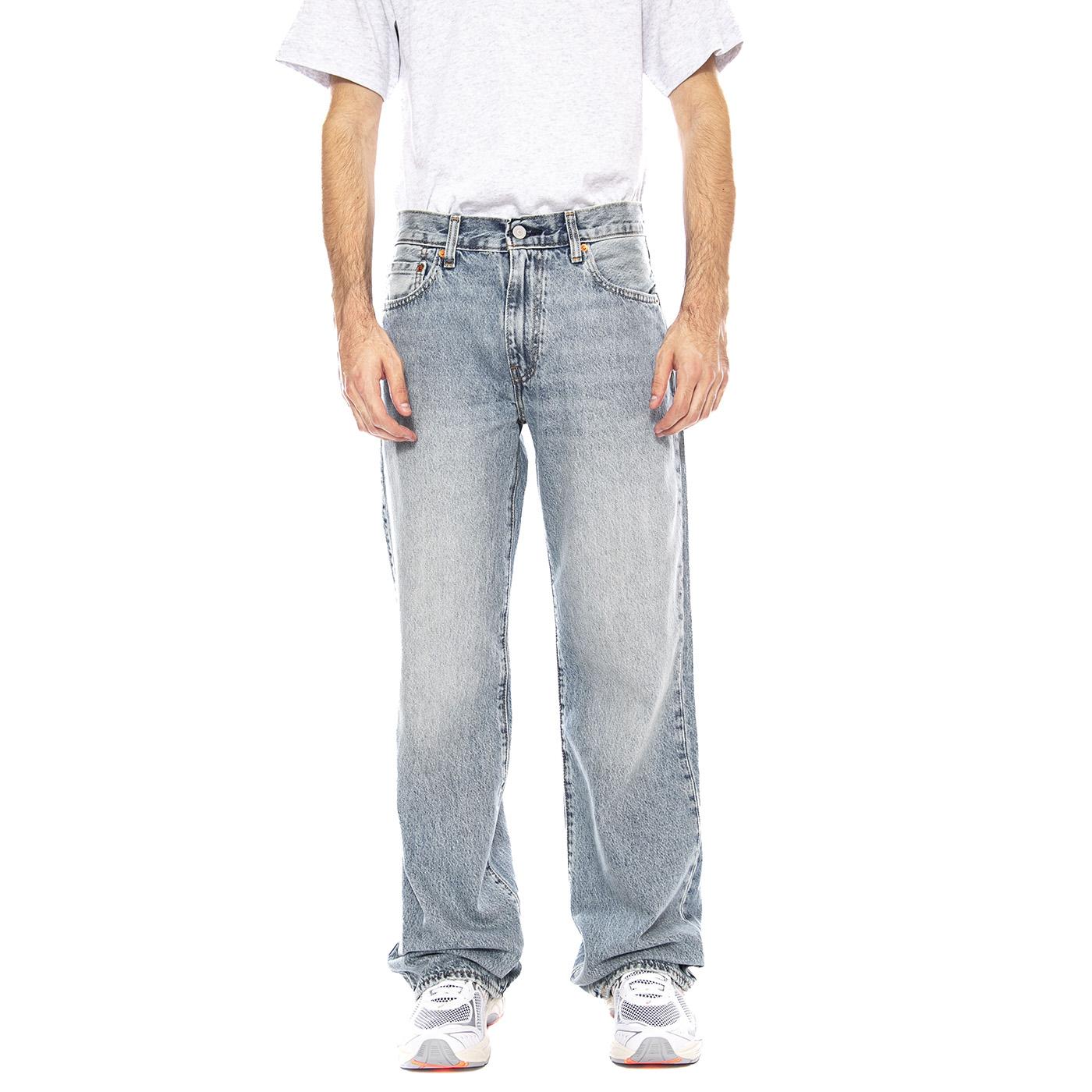 567 Relaxed Flare Home Court Advantage Light Indigo - Pantaloni Denim Jeans Uomo Blu A8630-0001 . LEVIS 