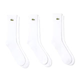 Calcetines - Pack de Tres Pares de Calcetines Blancos con Logo Lacoste  ACCESORIOS LACOSTE