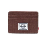 Charlie Cardholder Potting Soil Crosshatch - Portacarte Marrón  ACCESORIOS HERSCHEL