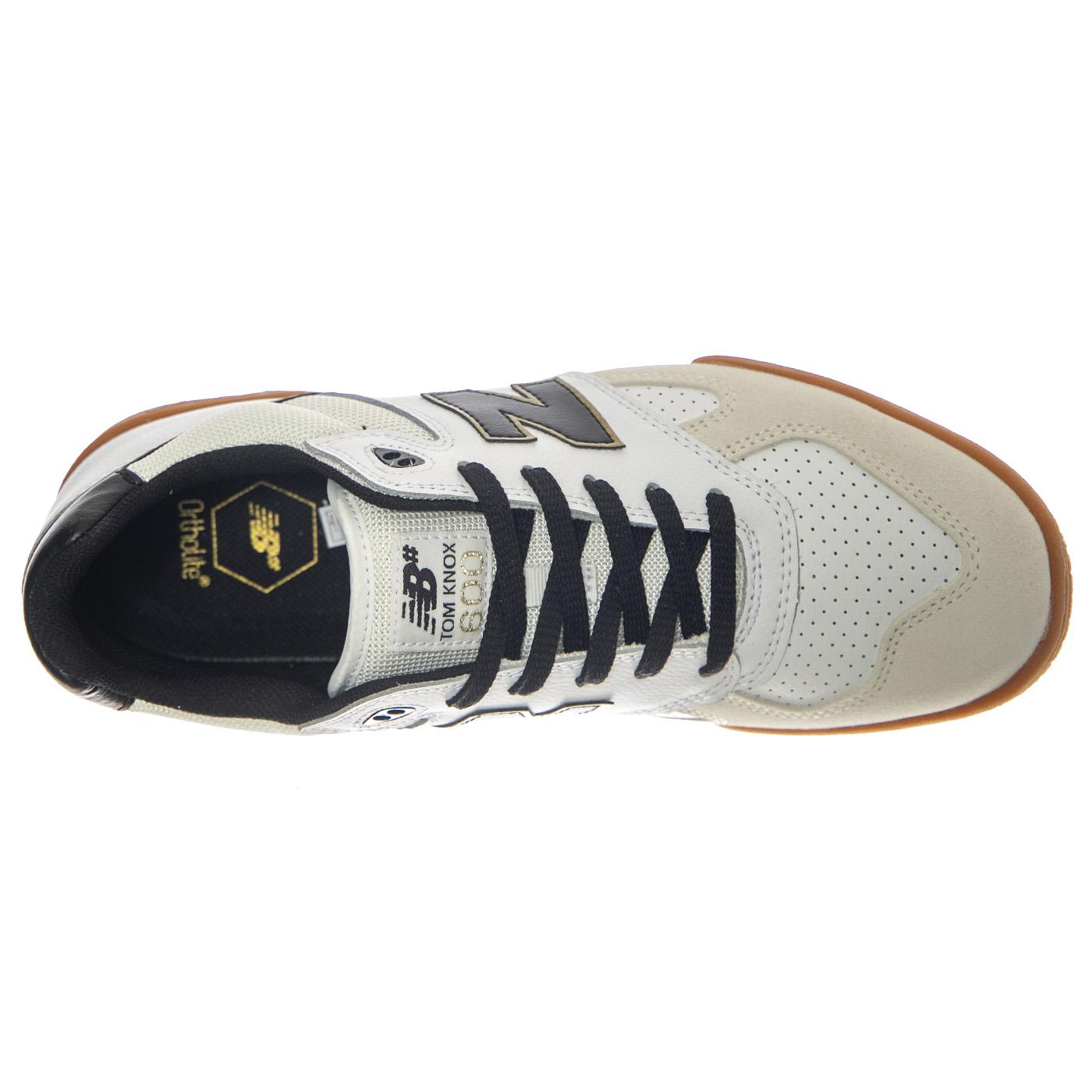 Numeric Skateboarding White Leather/Textile - Scarpe Profilo Basso Uomo Bianche NM600WTA  NEW BALANCE 