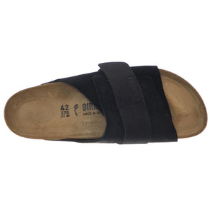 Kyoto black, Suede Leather / Nubuck - Sandali Uomo / Donna Neri 1022566  BIRKENSTOCK 