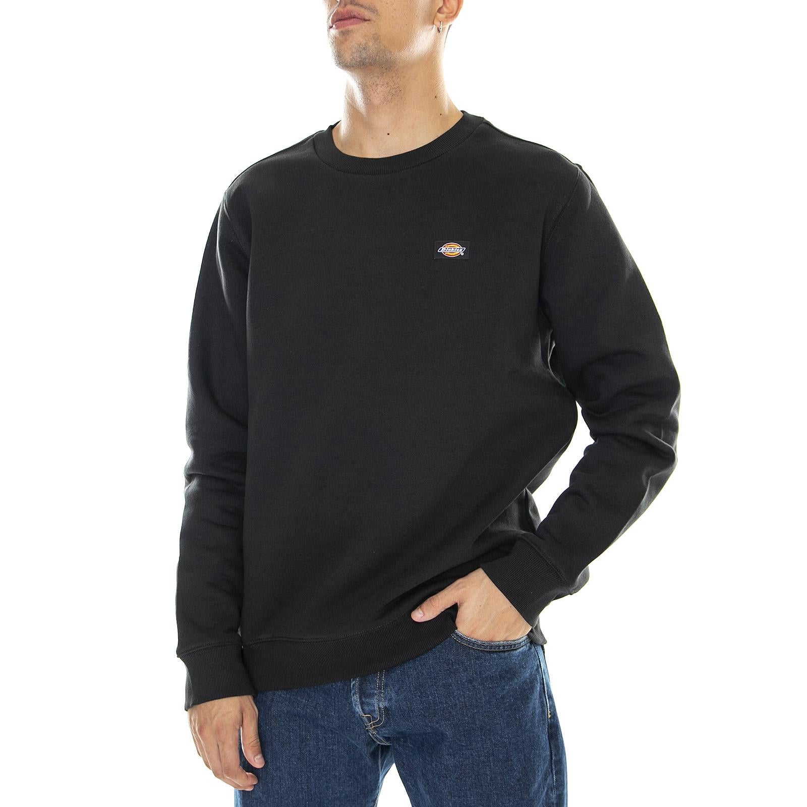 Oakport - Felpa Girocollo Uomo Nera DK0A4XCEBLK1 . DICKIES 