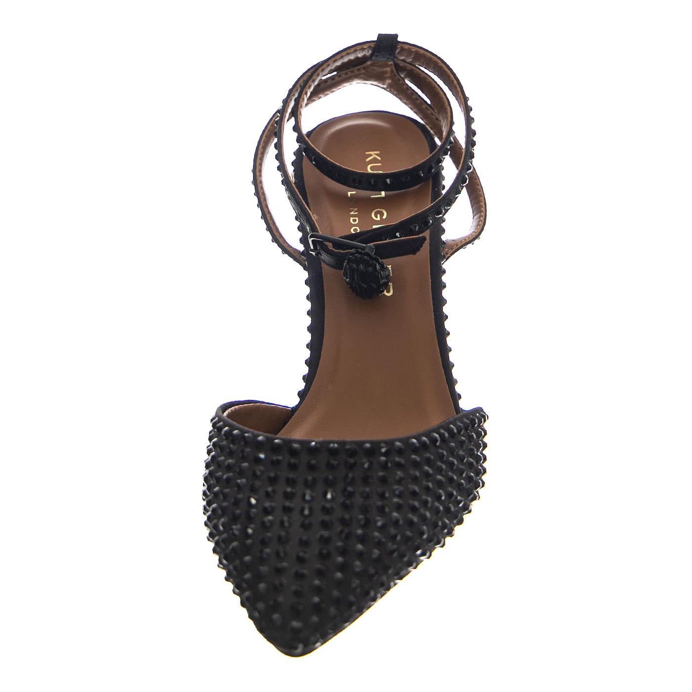 Bond 90 Ankle Closed Toe Black Fabric - Sandali Donna Neri KGS9559400609-00  KURT GEIGER 