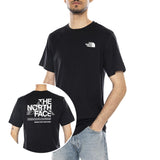 M MNT SKTCH RG SS T - Camiseta Cuello Redondo Hombre Negro THE NORTH FACE