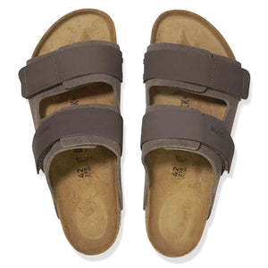 Uji Concrete Gray, Suede Leather / Nubuck - Sandali Uomo Grigi 1029259  BIRKENSTOCK 