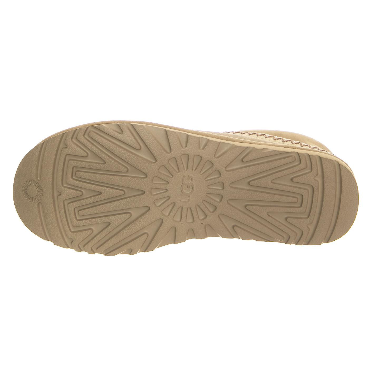 W Classic Mini Crescent Mustard Seed - Stivali Donna Beige UGSCLMCRMDSD1158262W  UGG 
