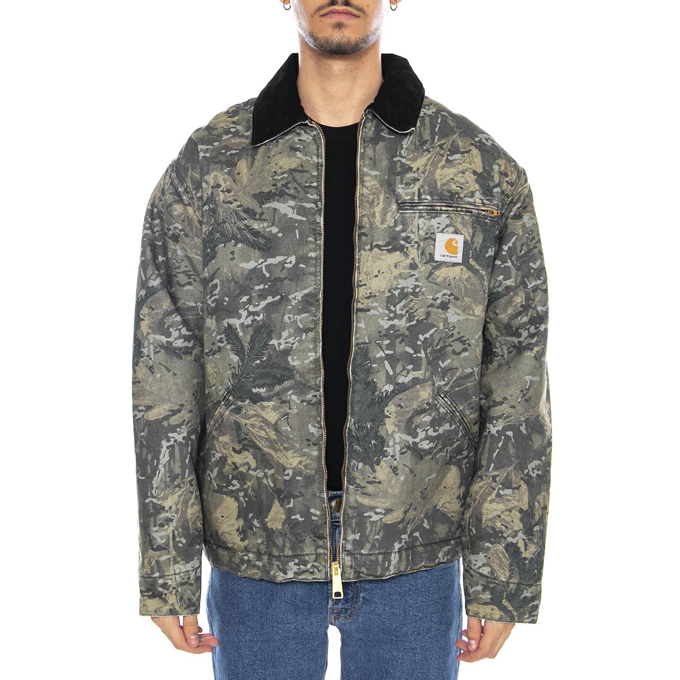 Og Detroit Jacket Camo Combi, Green / Black - Giacca Uomo Multicolore I035614.3BL06 . CARHARTT WIP 