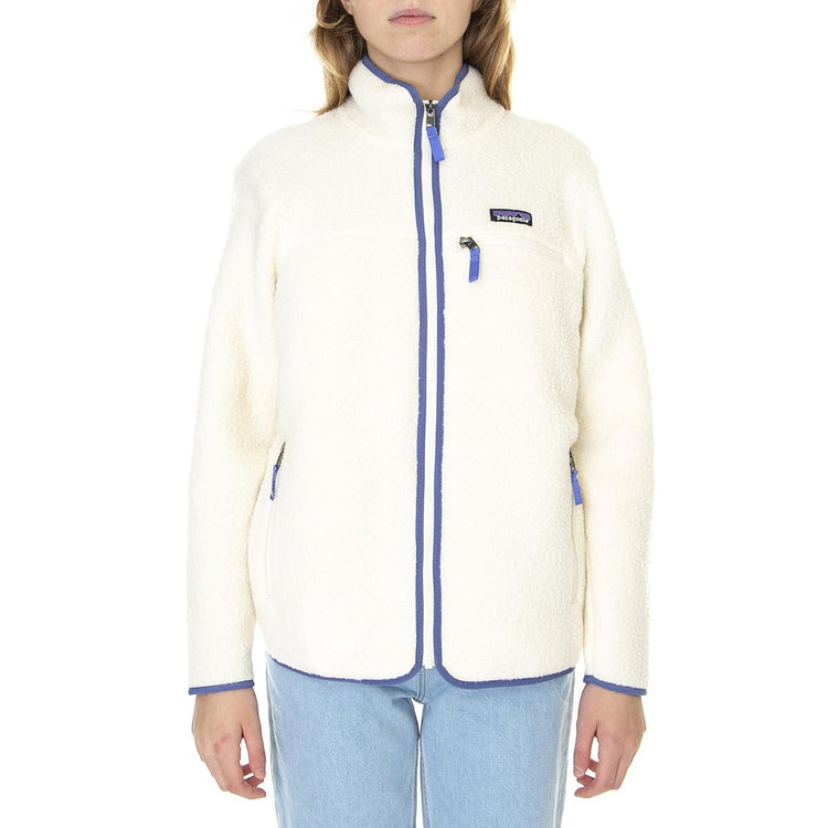 W's Retro Pile Jacket Natural - Giacca Invernale Donna Bianca 22795-NAT  PATAGONIA 