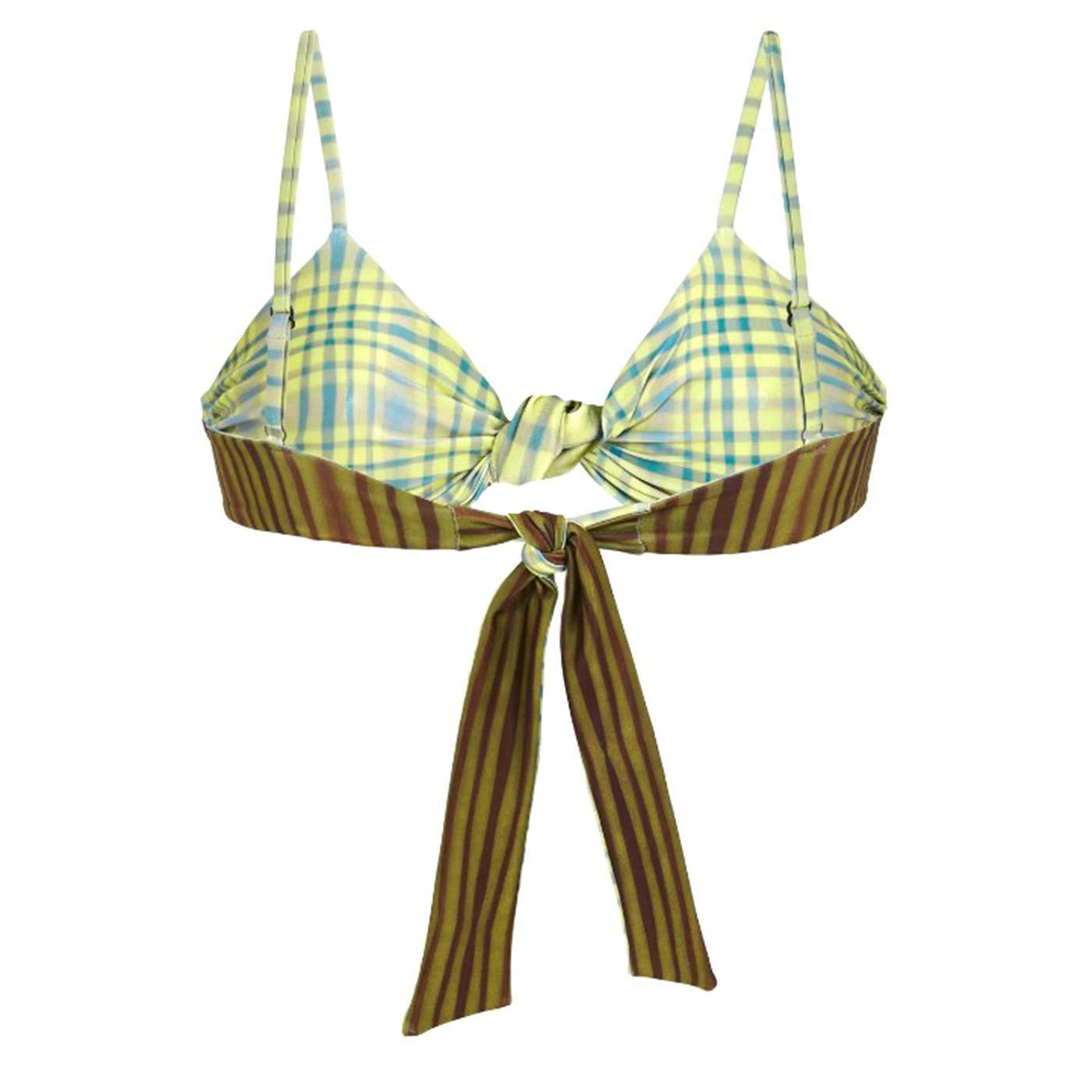 Tree Lines Onda Bikini Top Assorted - Top Costume da Bagno Donna Multicolore 6007-01-1-6007-01-1  OAS 