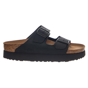 ARIZONA GROOVED BLACK - Sandali Donna Neri 1018520 BLK BIRKENSTOCK 
