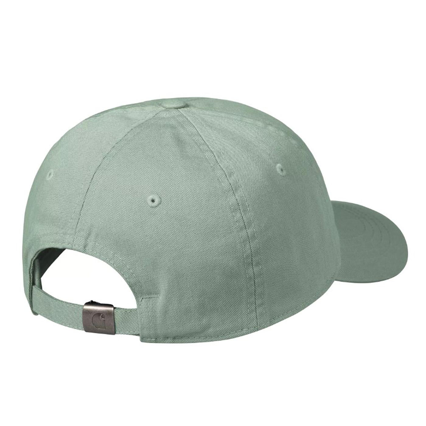 Madison Logo Cap Frosted Green / Black - Cappellino con Visiera Verde I023750.2NFXX  CARHARTT WIP 