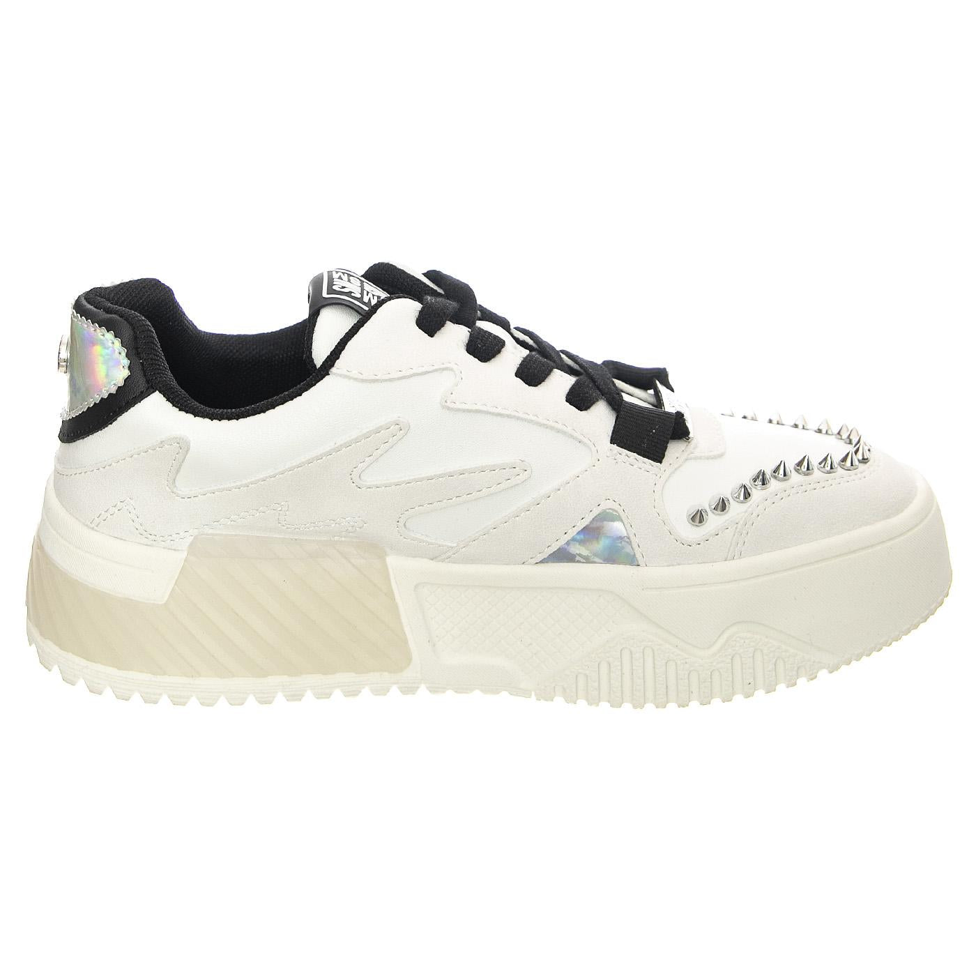 Whirl Black Multi - Scarpe Stringate Profilo Basso Donna Bianche SMPWHIRL-BLKMLT  STEVE MADDEN 