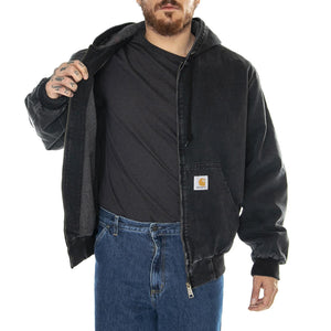 OG Active Jacket Black /stone washed - Giacca Uomo Grigia I032232.8906  CARHARTT WIP 