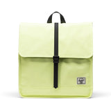 City Backpack | Weather Resistant Shadow Lime - Zaino Verde Unisex HERSCHEL