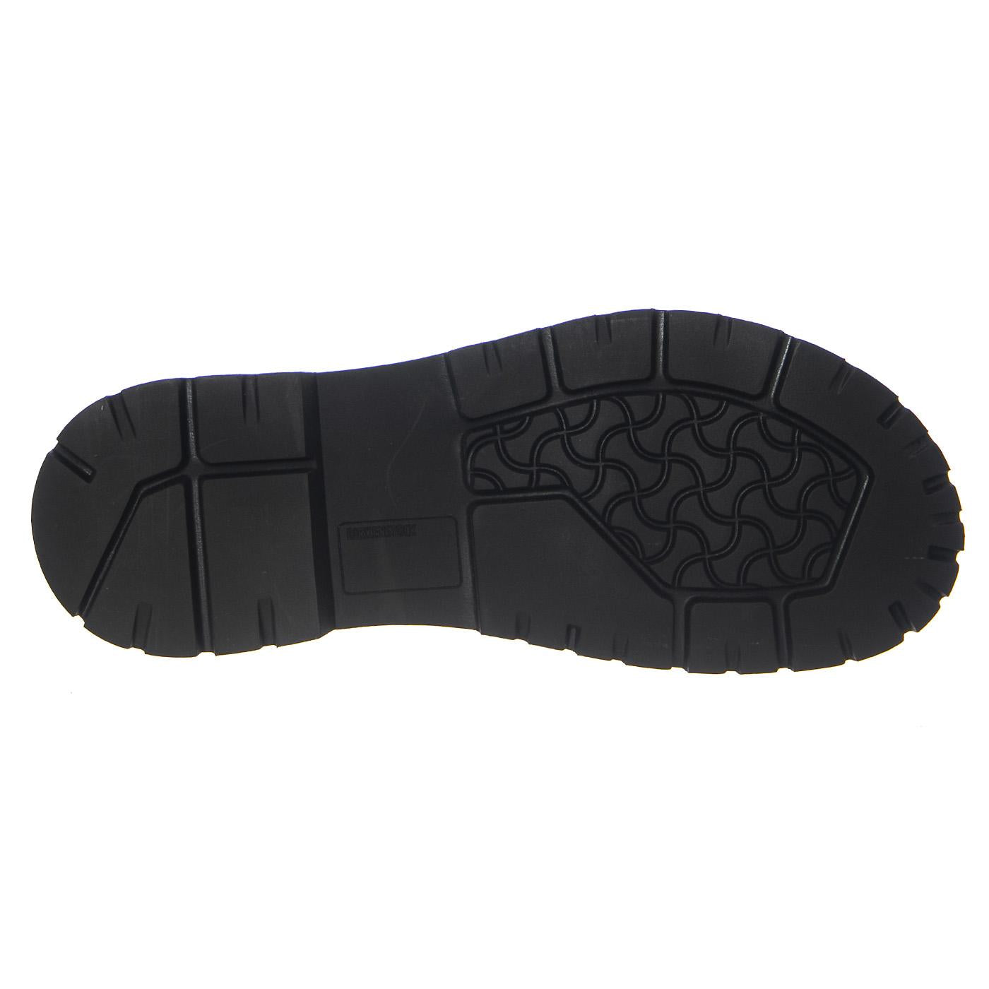 Highwood Lace Mid N Black, Natural Leather - Stivaletti Uomo Neri 1030756 . BIRKENSTOCK 