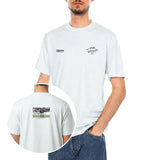 Live Is Life Tee Ice Melt - Camiseta Maradona Cuello Redondo Hombre Azul Celeste Hombre DOLLY NOIRE