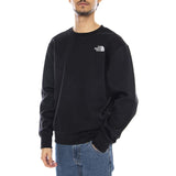 M Essential Relaxed Crew Black - Crewneck Hombre Negro  Hombre THE NORTH FACE