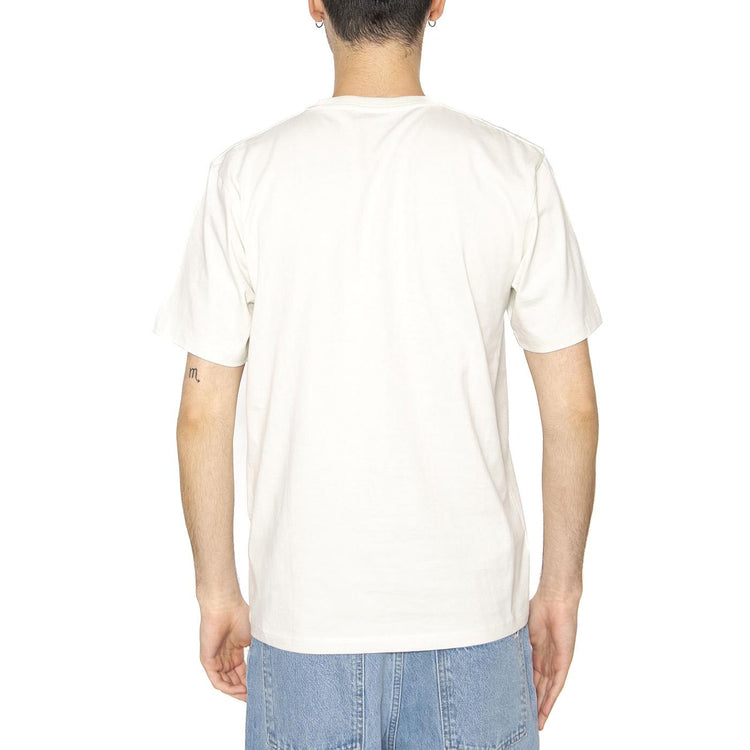 Small Logo Tee Vintage White - Maglietta Girocollo Uomo Bianca 112362814  WRANGLER 
