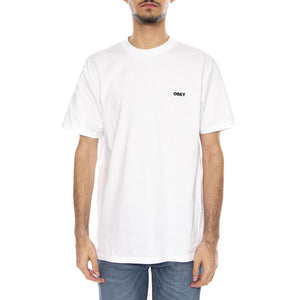 Obey Make Art Not War Tee -- Maglietta Girocollo Uomo Bianca 165264062 WHT OBEY 