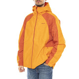 HUF Set Shell Jacket -- Chaqueta con Capucha Hombre Naranja Hombre HUF