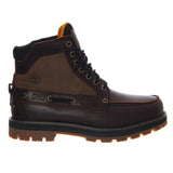 Britton Road Mid Lace Up -- Botas para Hombre Burdeos Hombre TIMBERLAND
