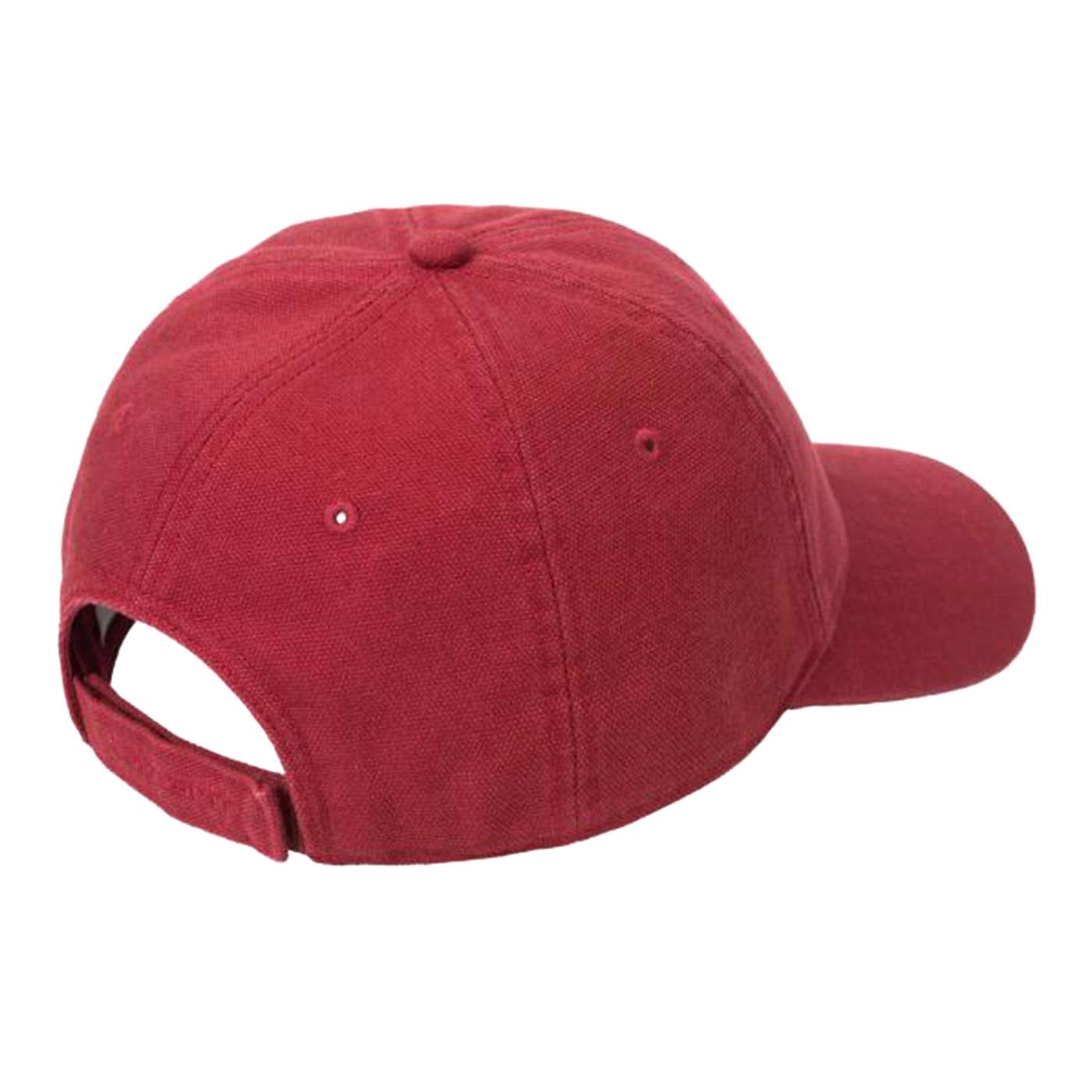 Selby Canvas Cap Scarlet - Cappellino con Visiera Rosso I035414.H806 . CARHARTT WIP 